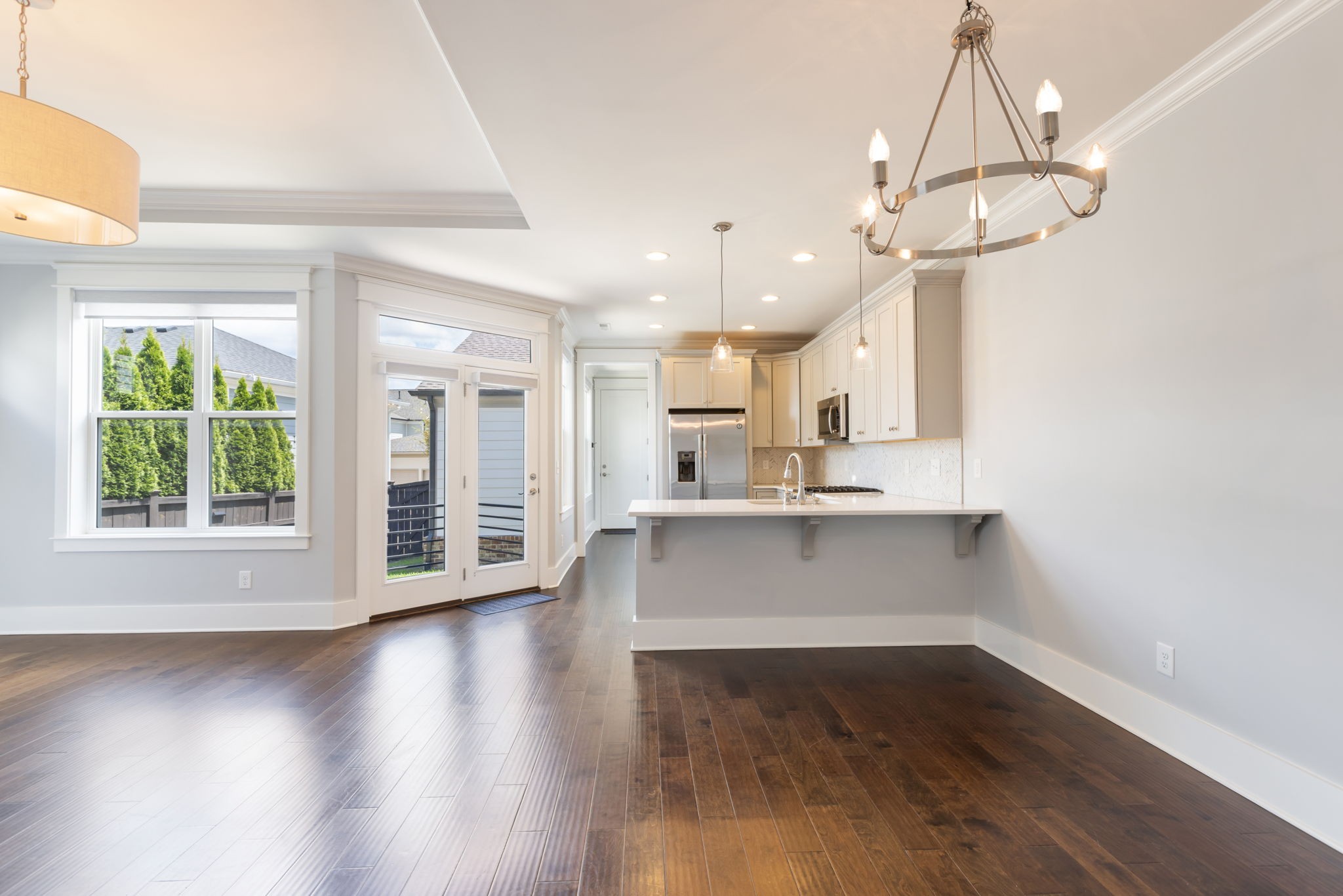 3091 Cheever Street Franklin, TN 37064 - Photo 15 of 36 a view of a kitchen with wooden floor and a window
