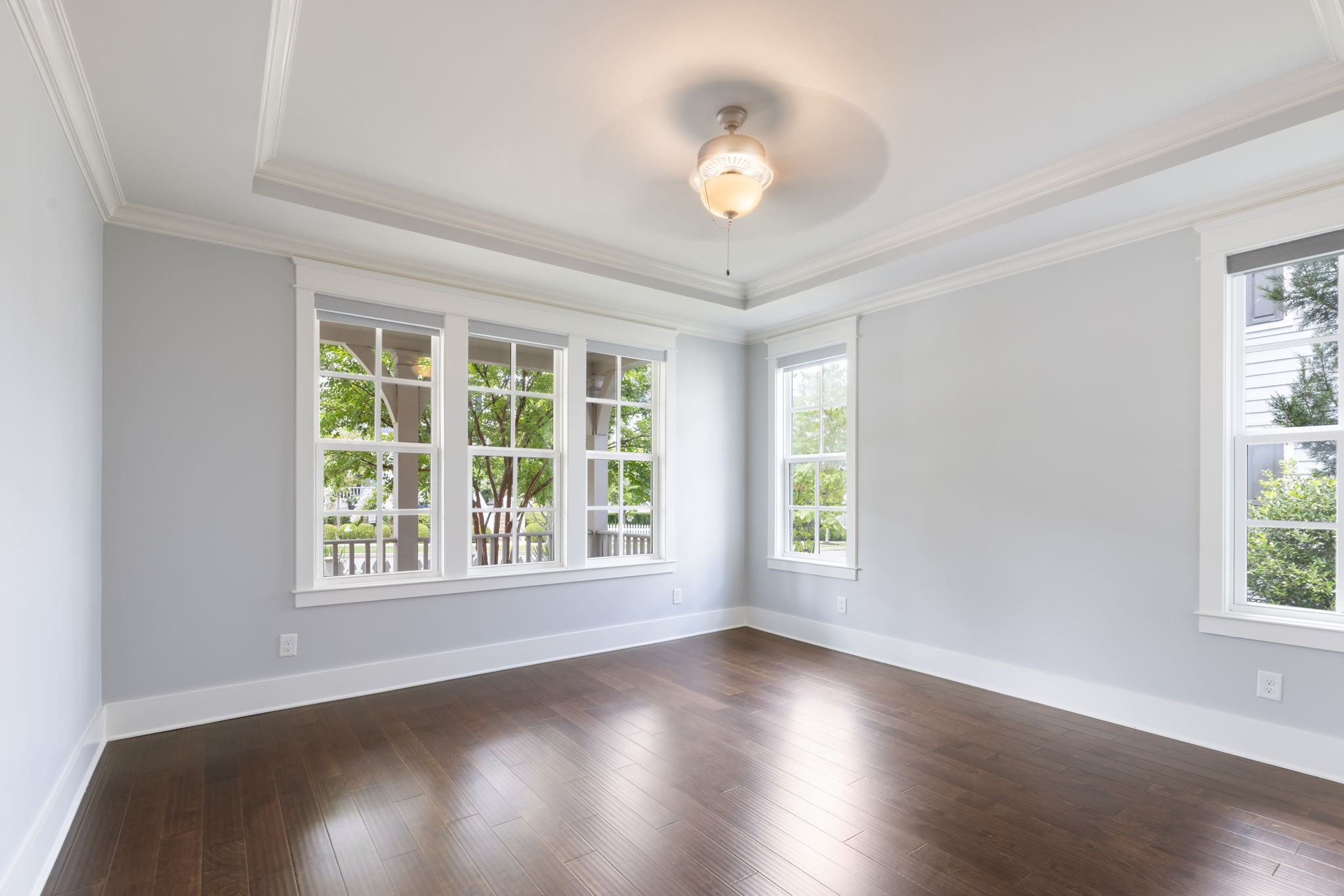 3091 Cheever Street Franklin, TN 37064 - Photo 8 of 36 a view of an empty room with wooden floor and a window