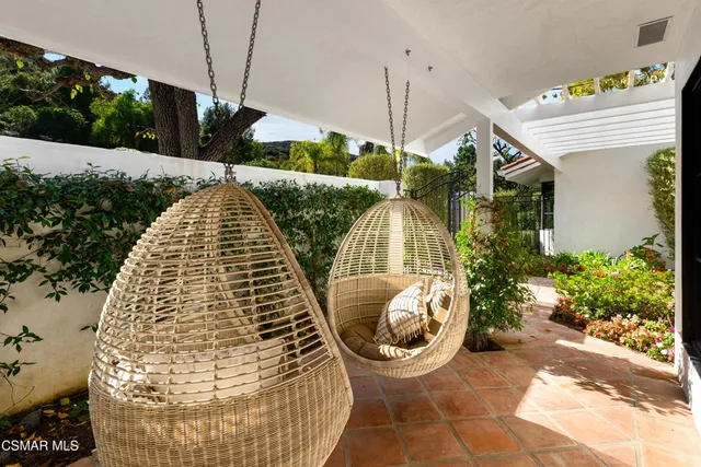 a view of a large window