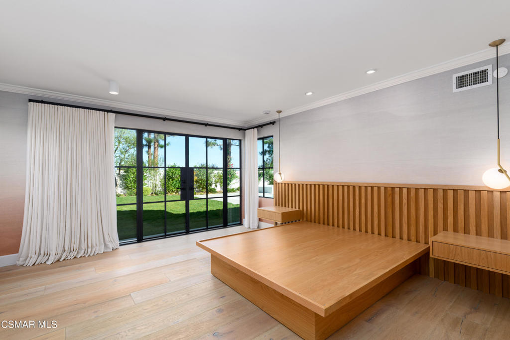 87 Pinecrest Road Westlake Village, CA 91361 - Photo 50 of 76 a bedroom with a bed and a large window