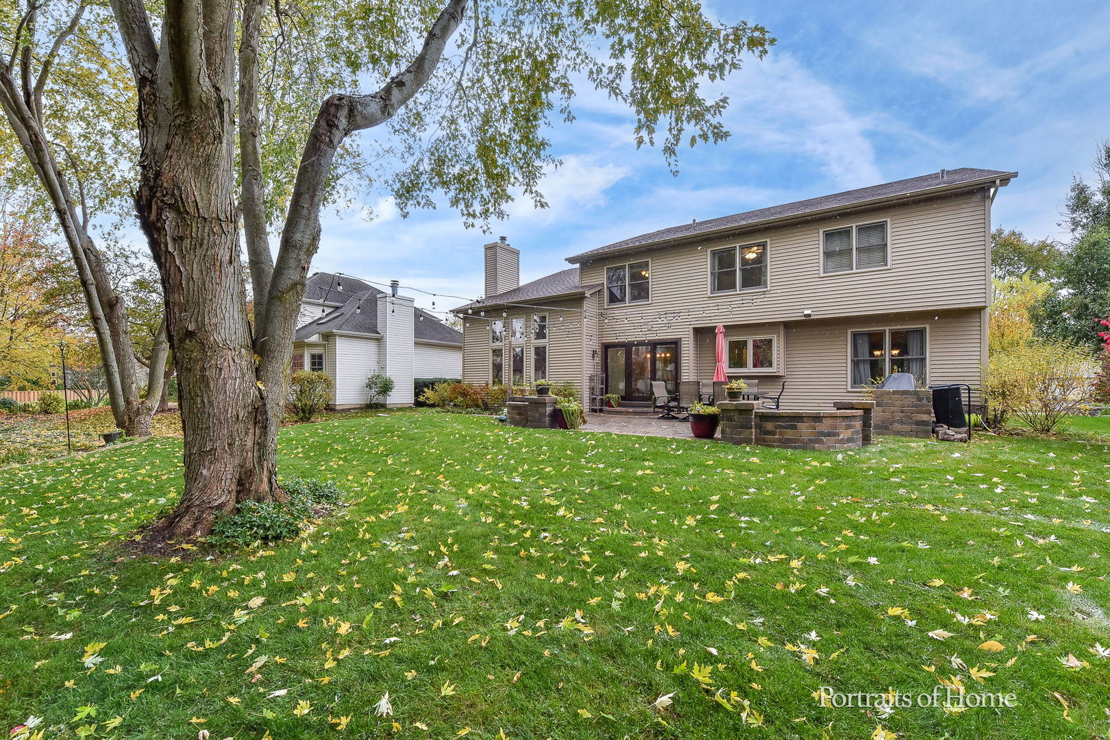 1813 Marne Road Bolingbrook, IL 60490 - Photo 2 of 30 a backyard of a house with seating space