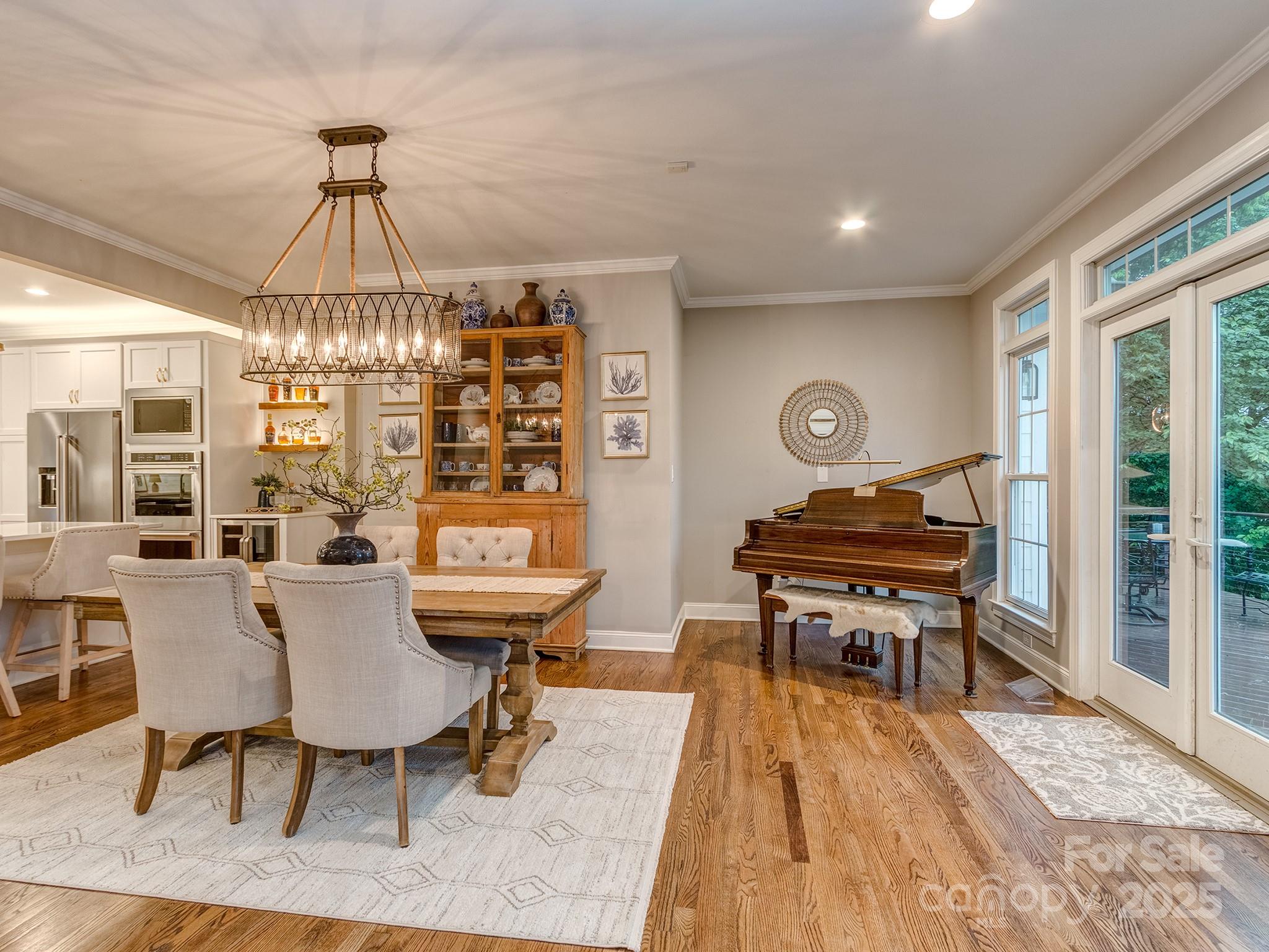 5951 Johnson Road Clover, SC 29710 - Photo 17 of 48 a view of a dining room with furniture window and wooden floor
