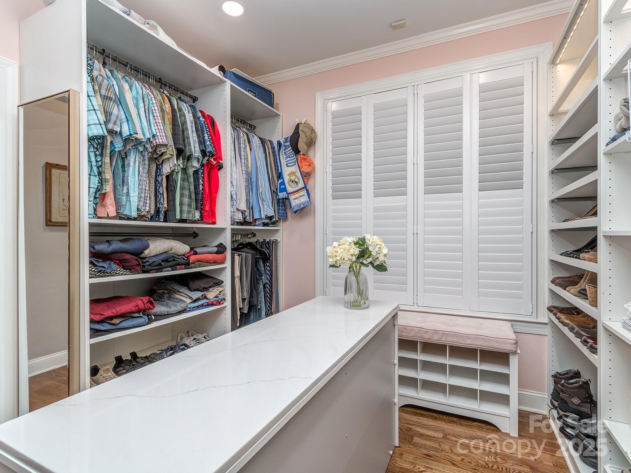 5951 Johnson Road Clover, SC 29710 - Photo 29 of 48 a view of walk in closet with clothes and shoes