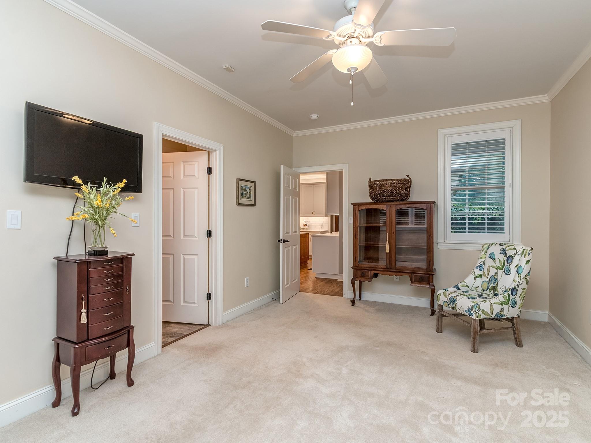 5951 Johnson Road Clover, SC 29710 - Photo 36 of 48 a living room with furniture and a flat screen tv