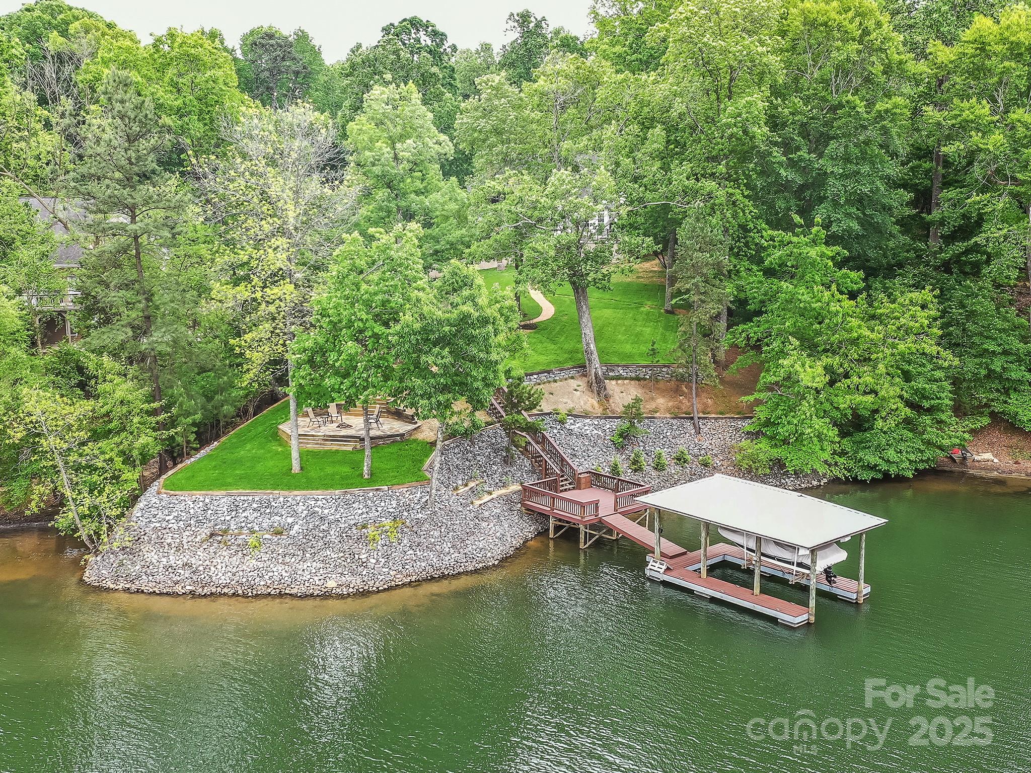 5951 Johnson Road Clover, SC 29710 - Photo 47 of 48 a swimming pool with outdoor seating and yard