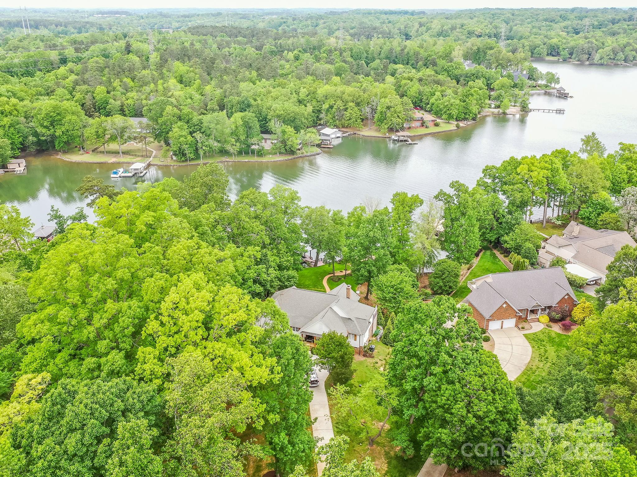 5951 Johnson Road Clover, SC 29710 - Photo 48 of 48 a view of a lake with houses