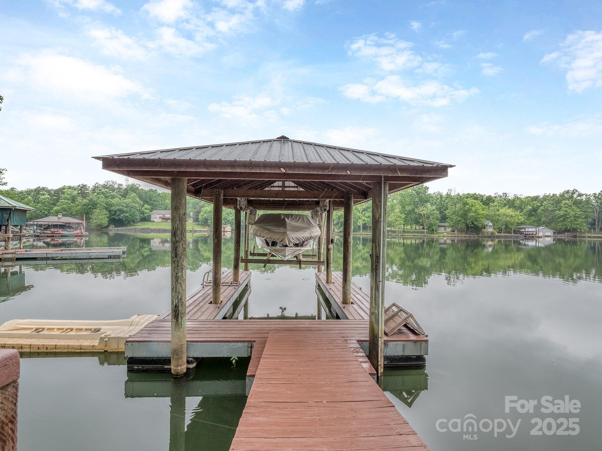 5951 Johnson Road Clover, SC 29710 - Photo 6 of 48 a front view of a house with a lake view