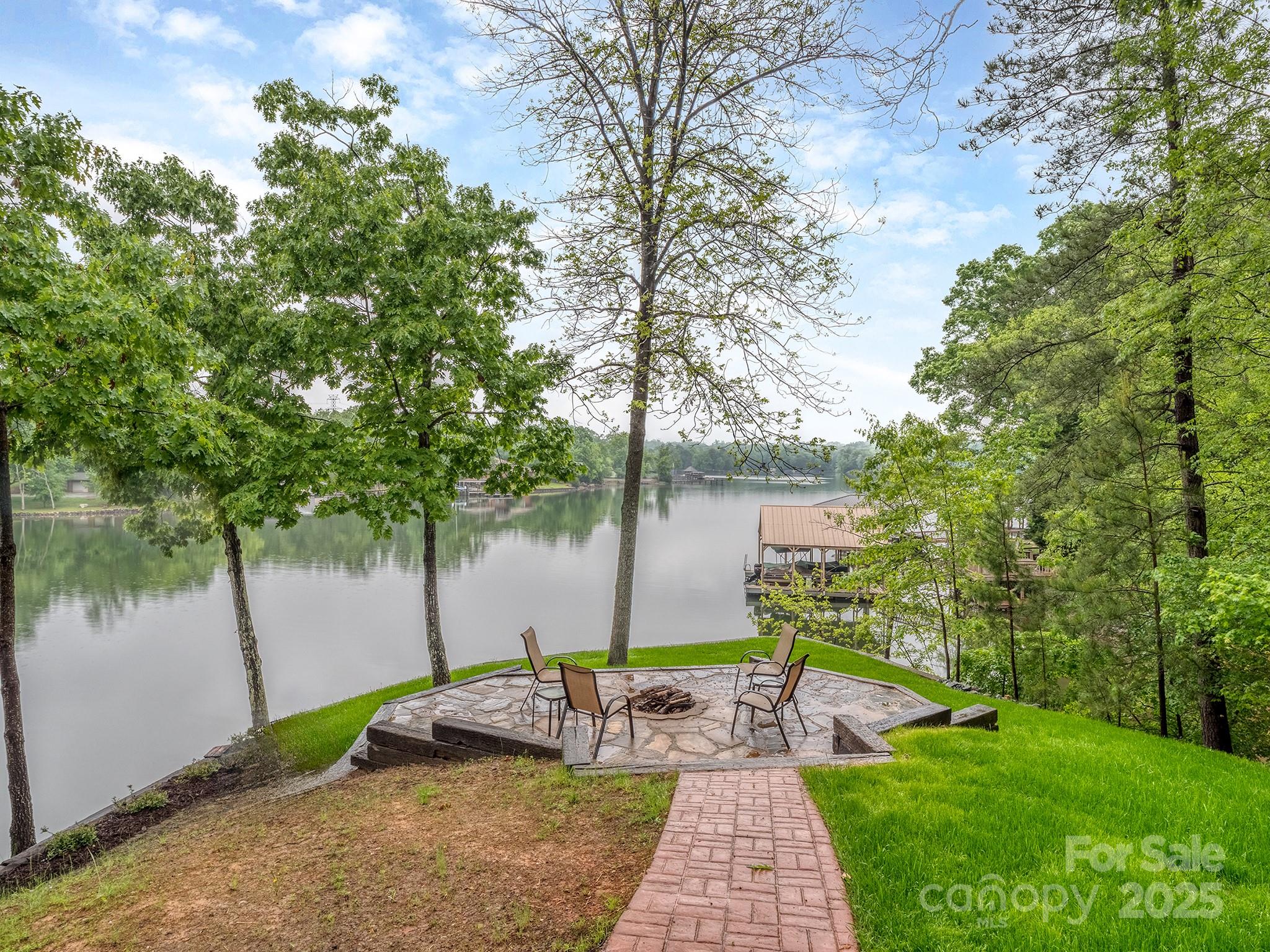 5951 Johnson Road Clover, SC 29710 - Photo 9 of 48 a view of backyard with plants and outdoor seating
