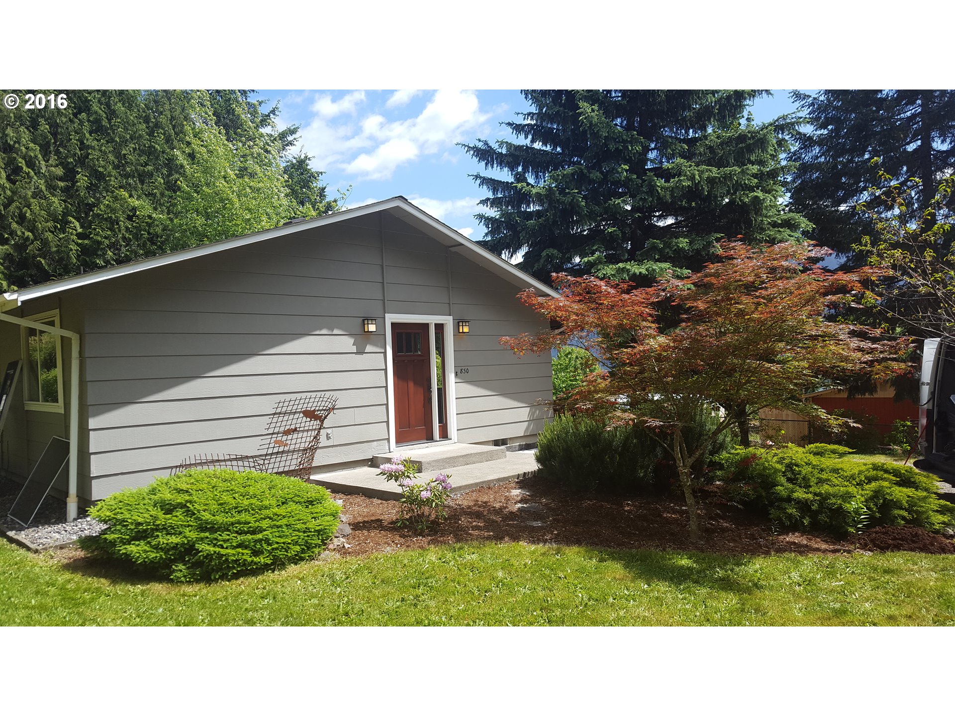 830 Northeast Bone Road Stevenson, WA 98648 - Photo 2 of 18 a black and white photo of a house