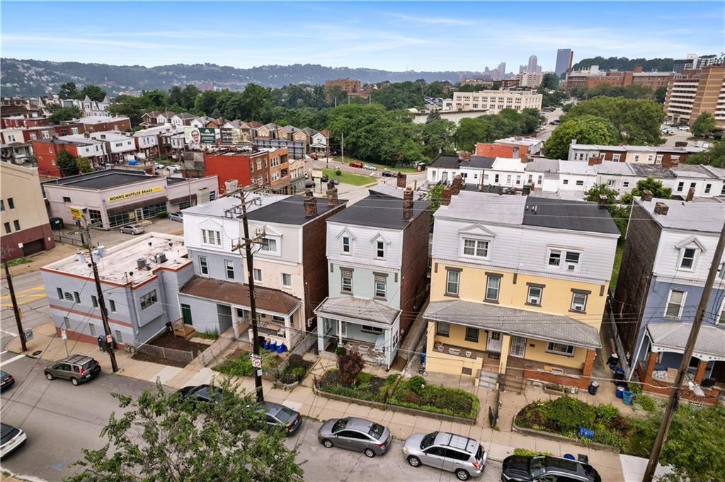 3407 Ward Street Pittsburgh, PA 15213 - Photo 3 of 39 an aerial view of a city with lots of residential buildings