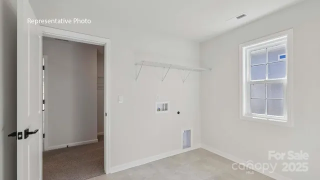 a view of room with window