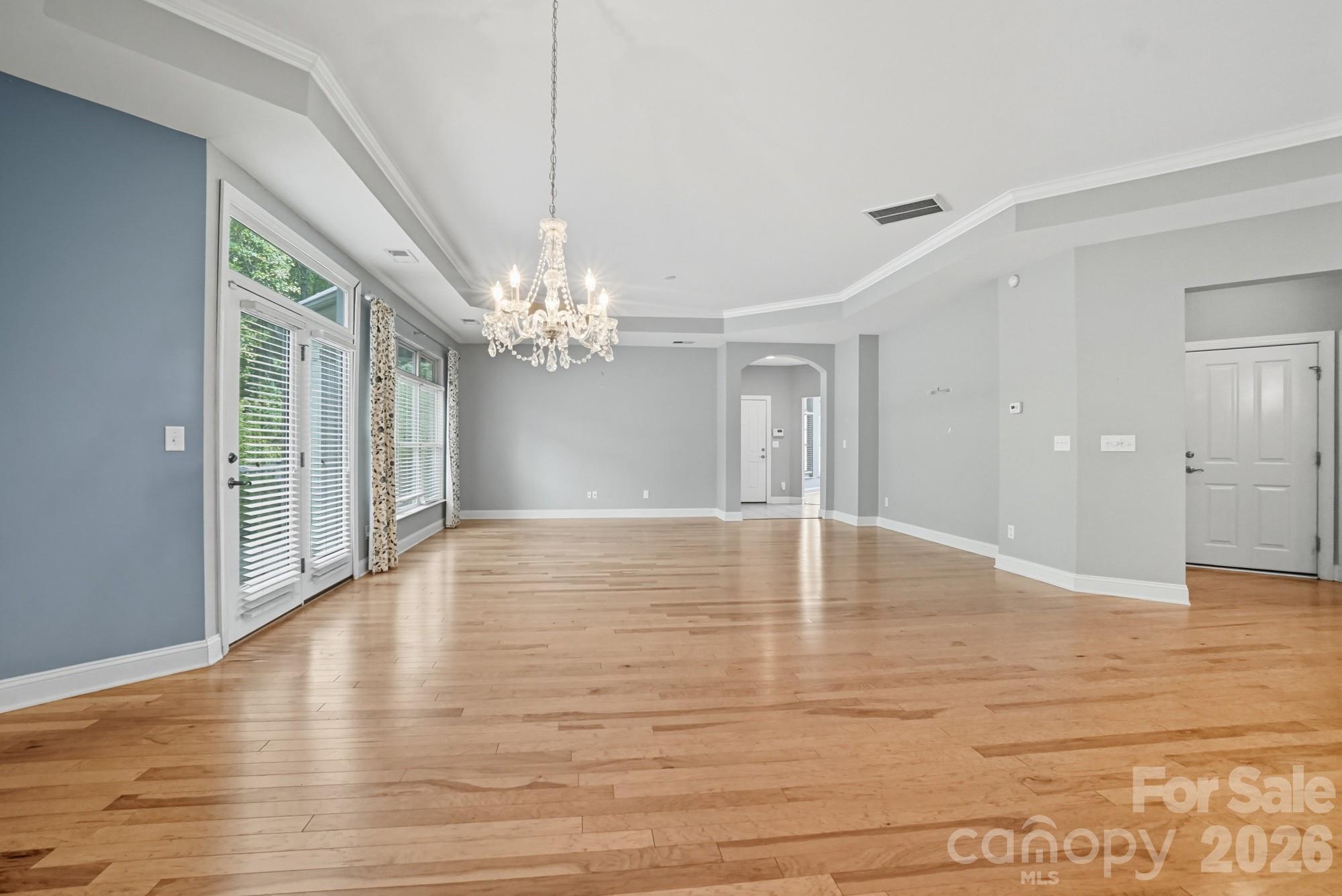 2232 Coltsview Lane Matthews, NC 28105 - Photo 11 of 47 a view of empty room with wooden floor