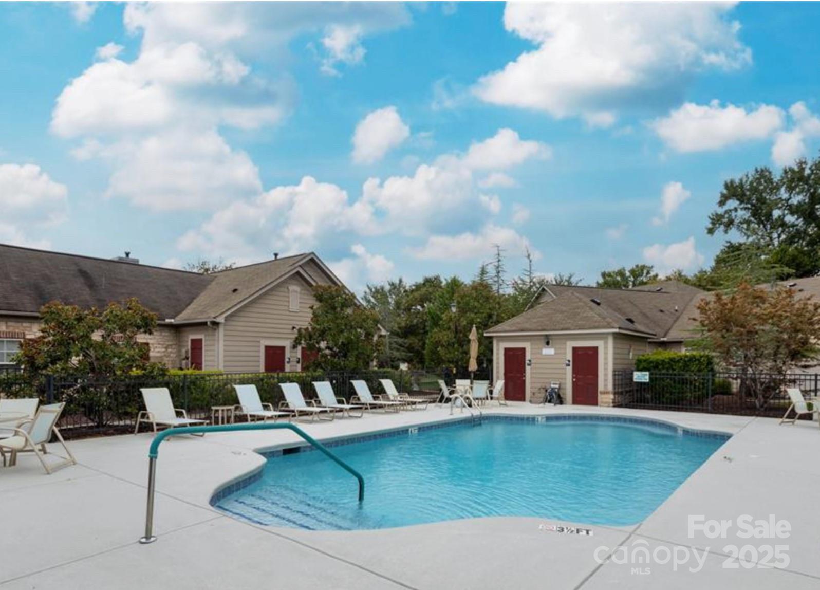 2232 Coltsview Lane Matthews, NC 28105 - Photo 39 of 42 a view of a house with swimming pool and sitting area