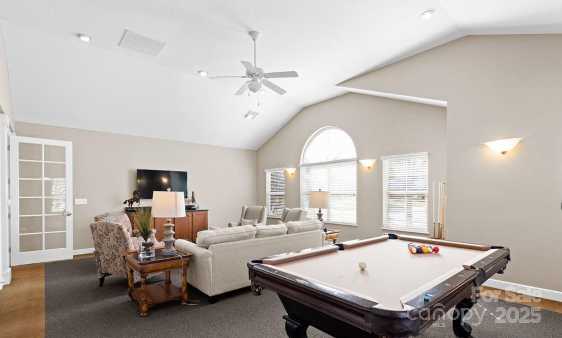 2232 Coltsview Lane Matthews, NC 28105 - Photo 42 of 42 a room with furniture pool table and flat screen tv