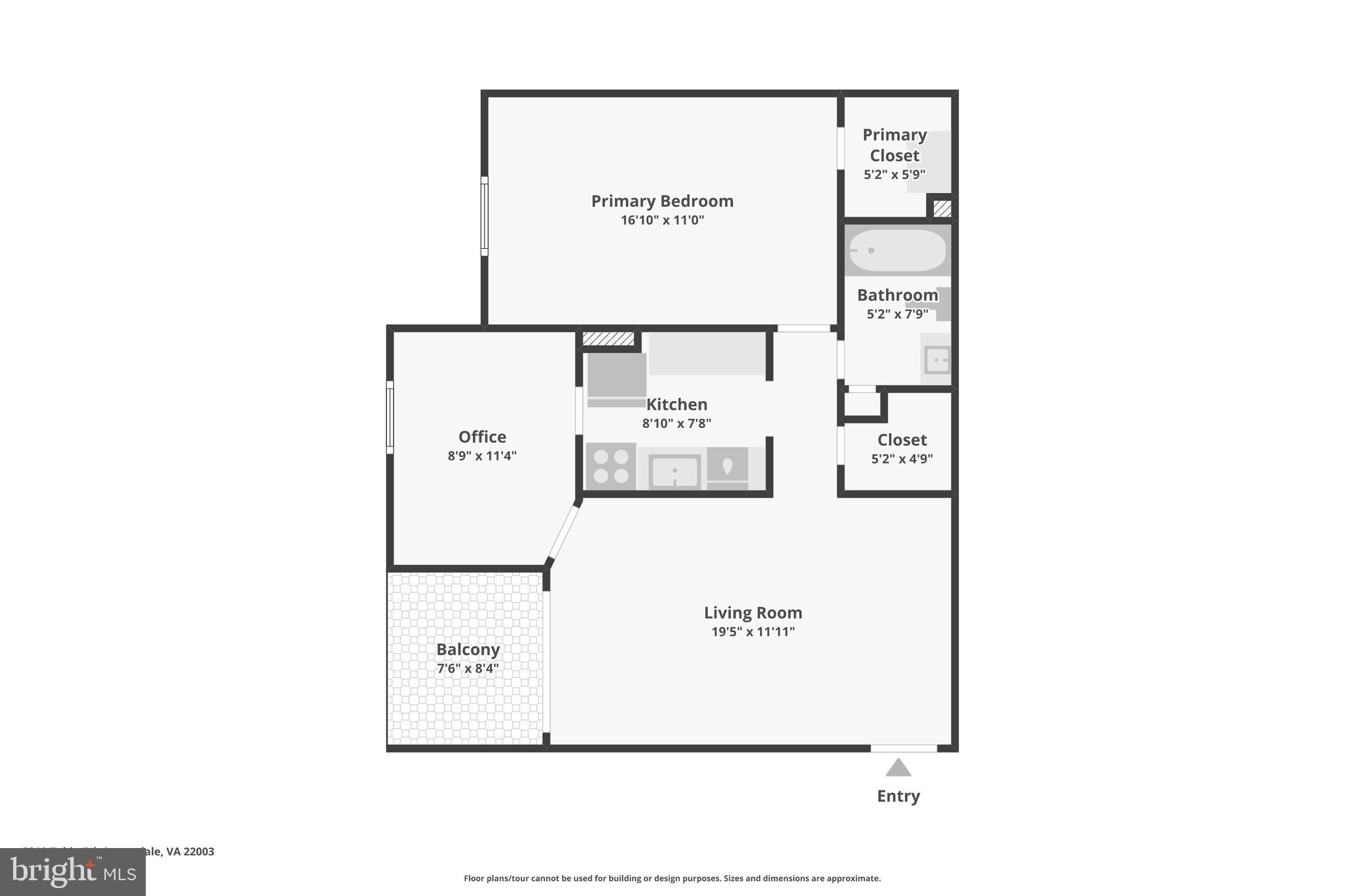 8310 Tobin Road, Unit 21 Annandale, VA 22003 - Photo 18 of 18 Floor Plan