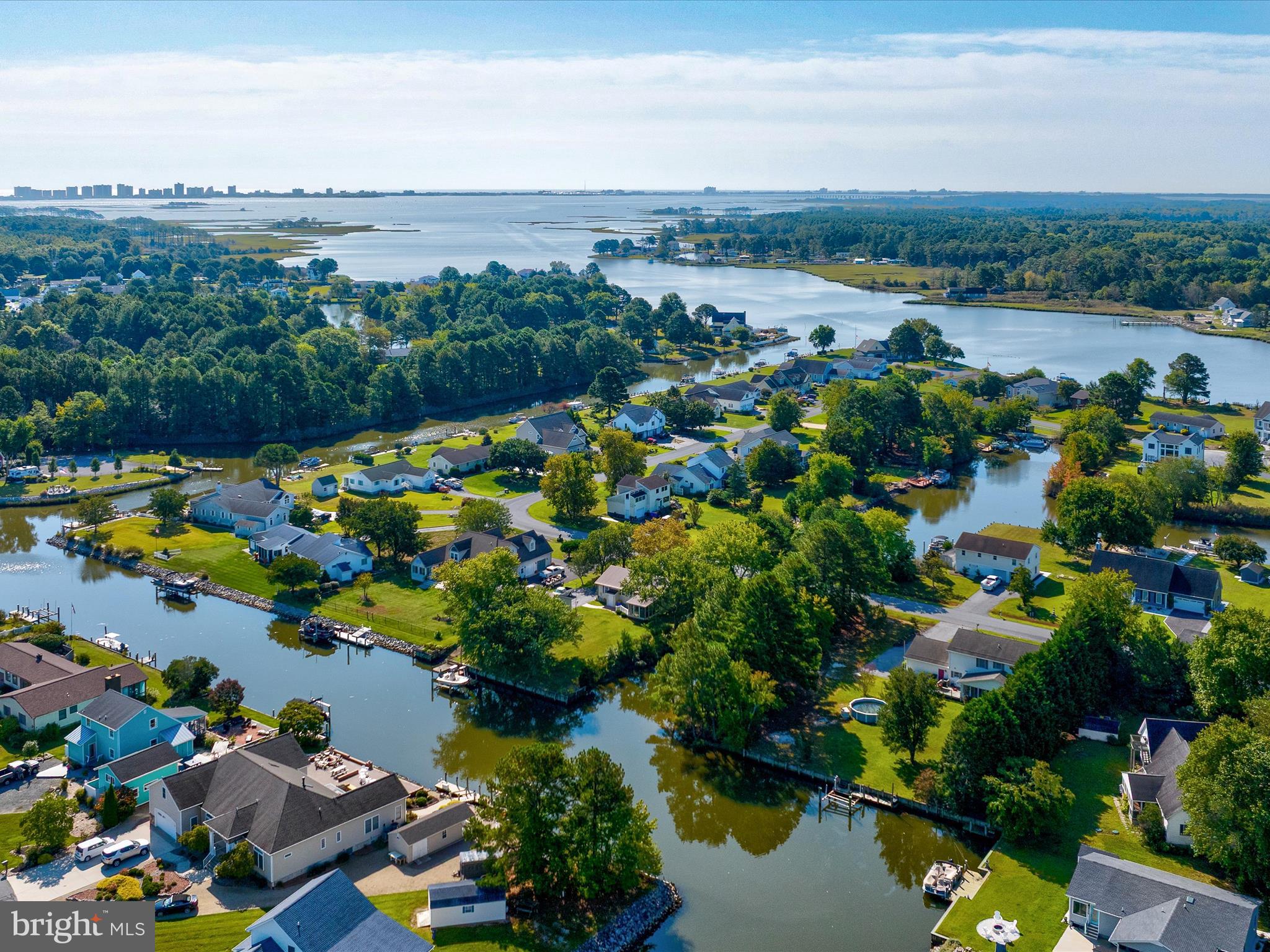 13374 Cove Landing Road Bishopville, MD 21813 - Photo 5 of 108 Aerial of Home and Beyond