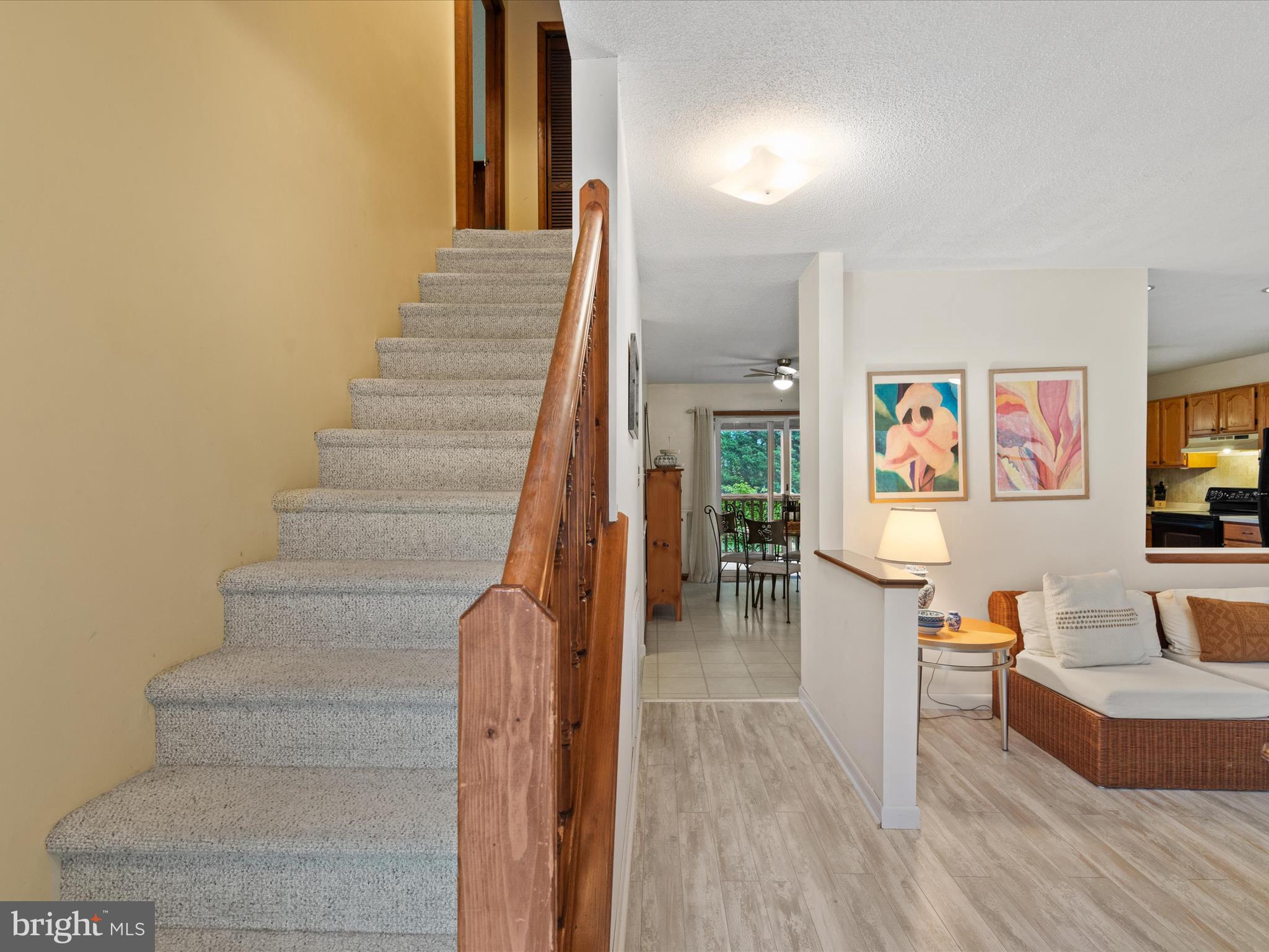 13374 Cove Landing Road Bishopville, MD 21813 - Photo 8 of 108 a view of hall way with furniture and stairs