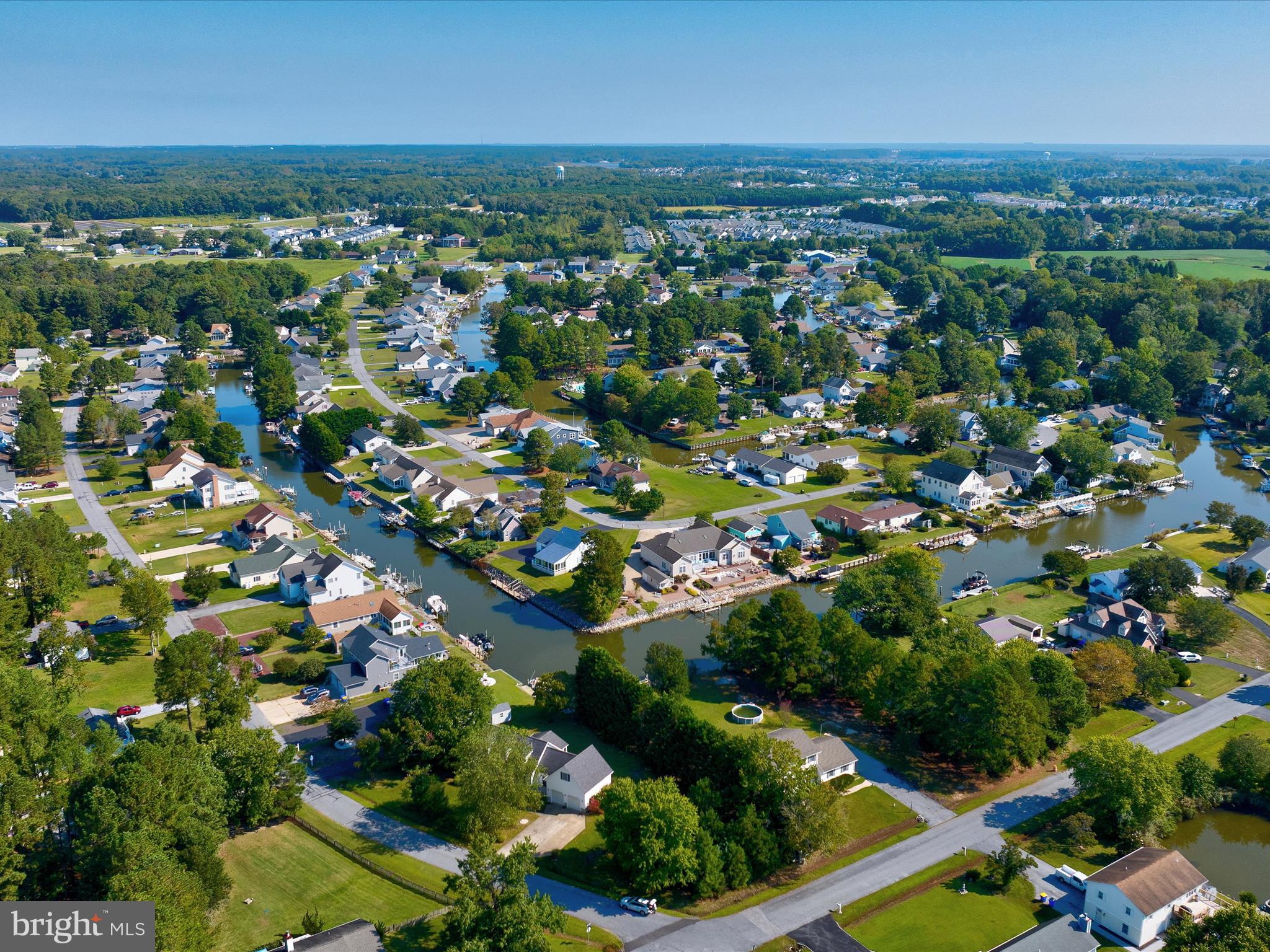13374 Cove Landing Road Bishopville, MD 21813 - Photo 90 of 108 an aerial view of multiple house