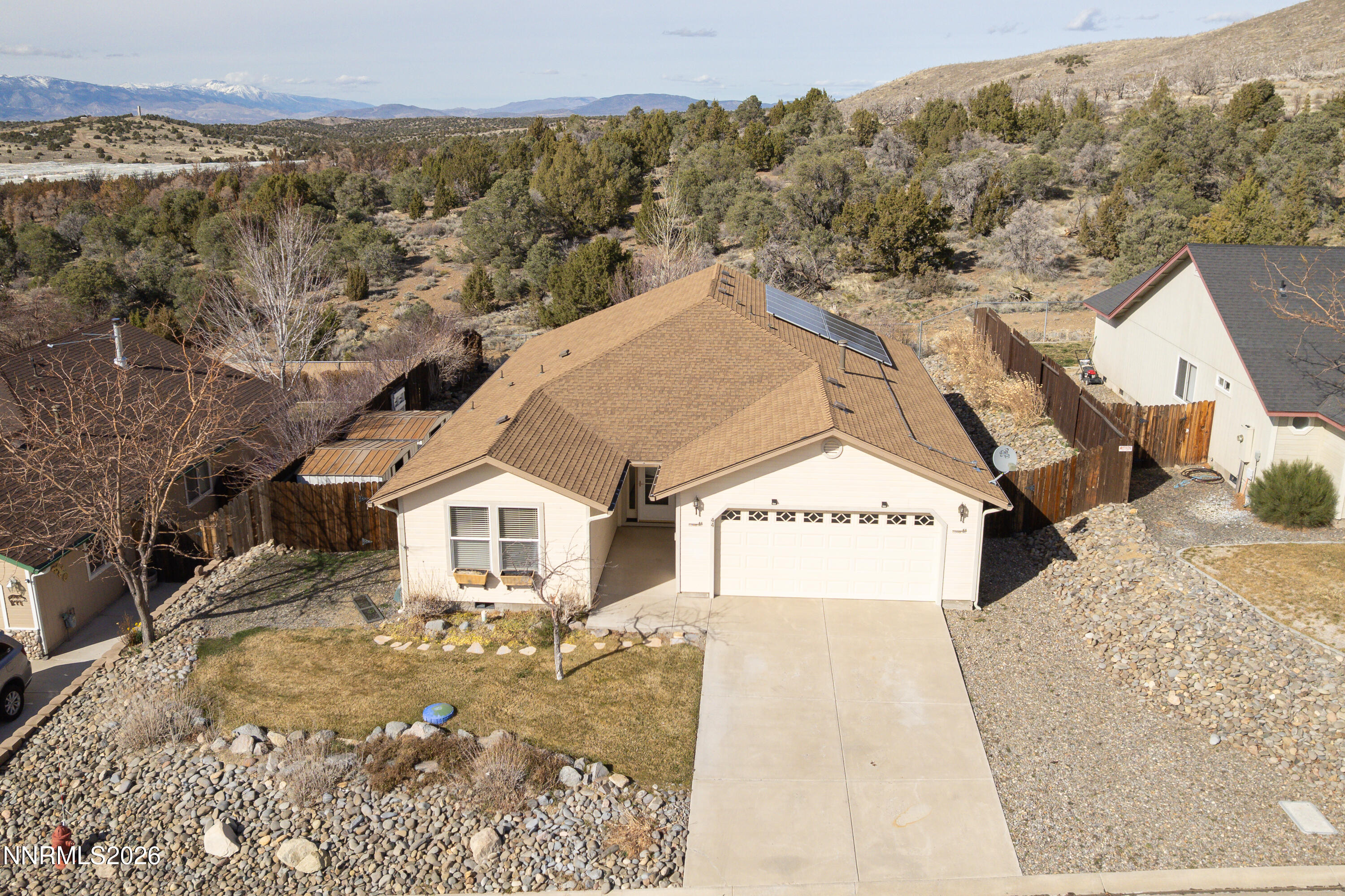 44 Conner Way Gardnerville, NV 89410 - Photo 2 of 38 a house view with a outdoor space