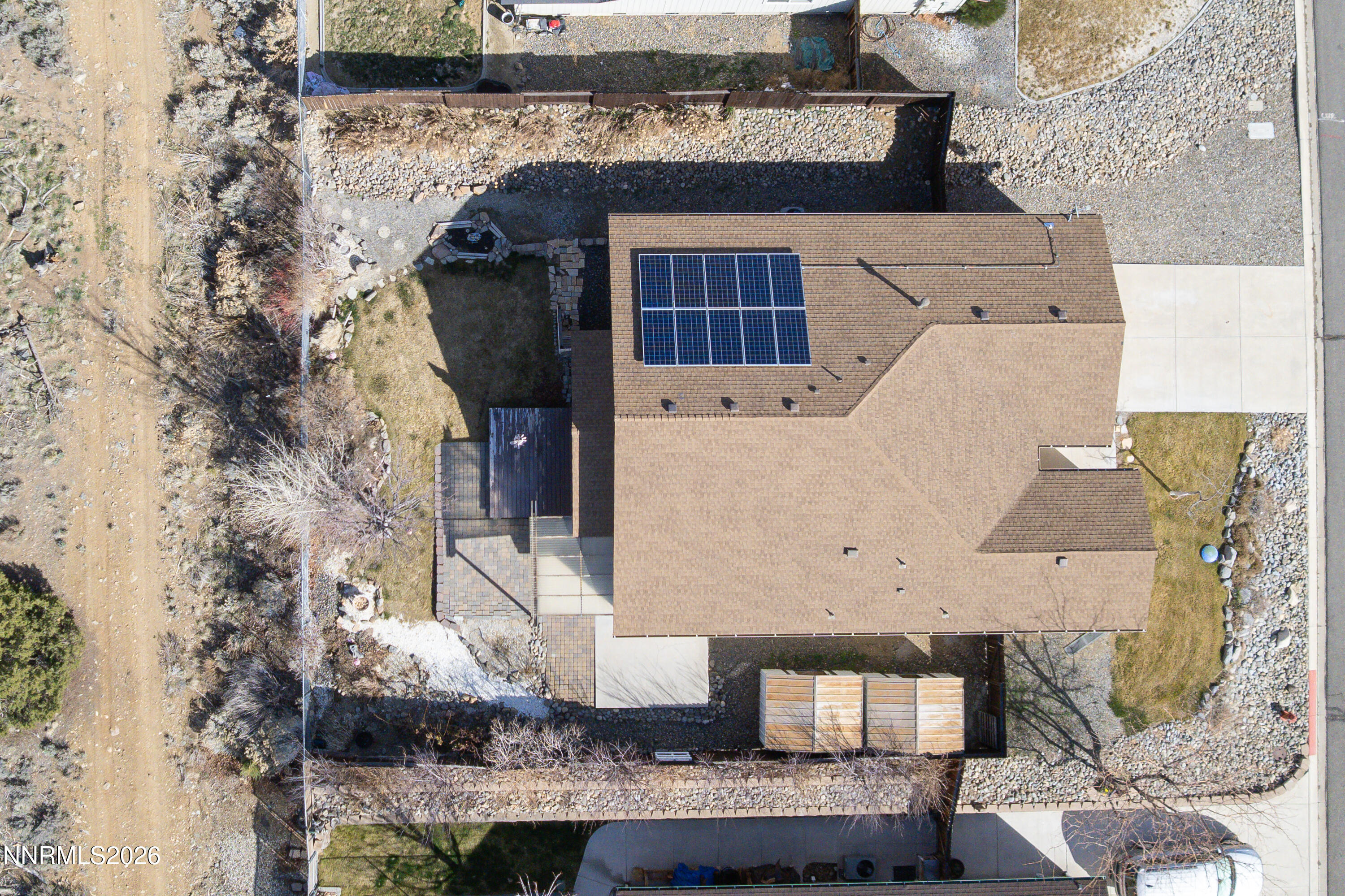 44 Conner Way Gardnerville, NV 89410 - Photo 36 of 38 a front view of a house with a yard