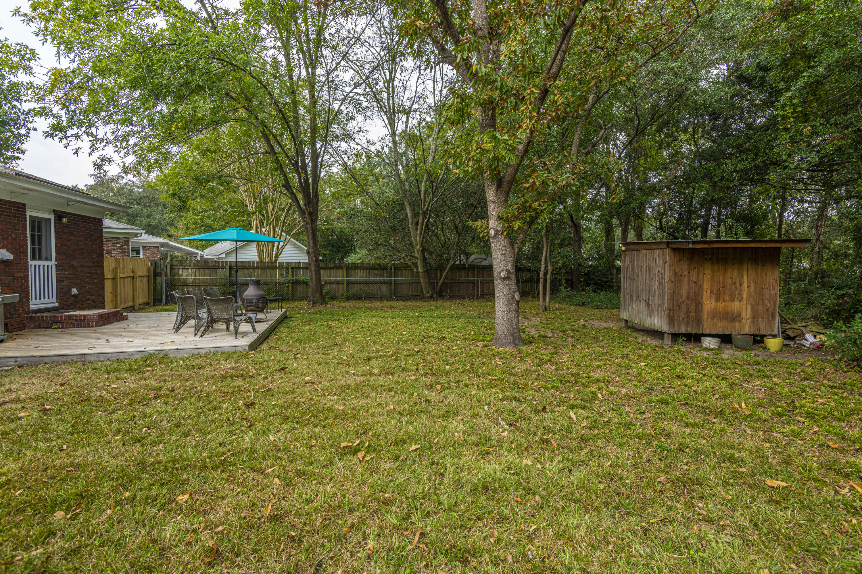 1212 Gilmore Road Charleston, SC 29407 - Photo 28 of 36 Large Yard with Shed