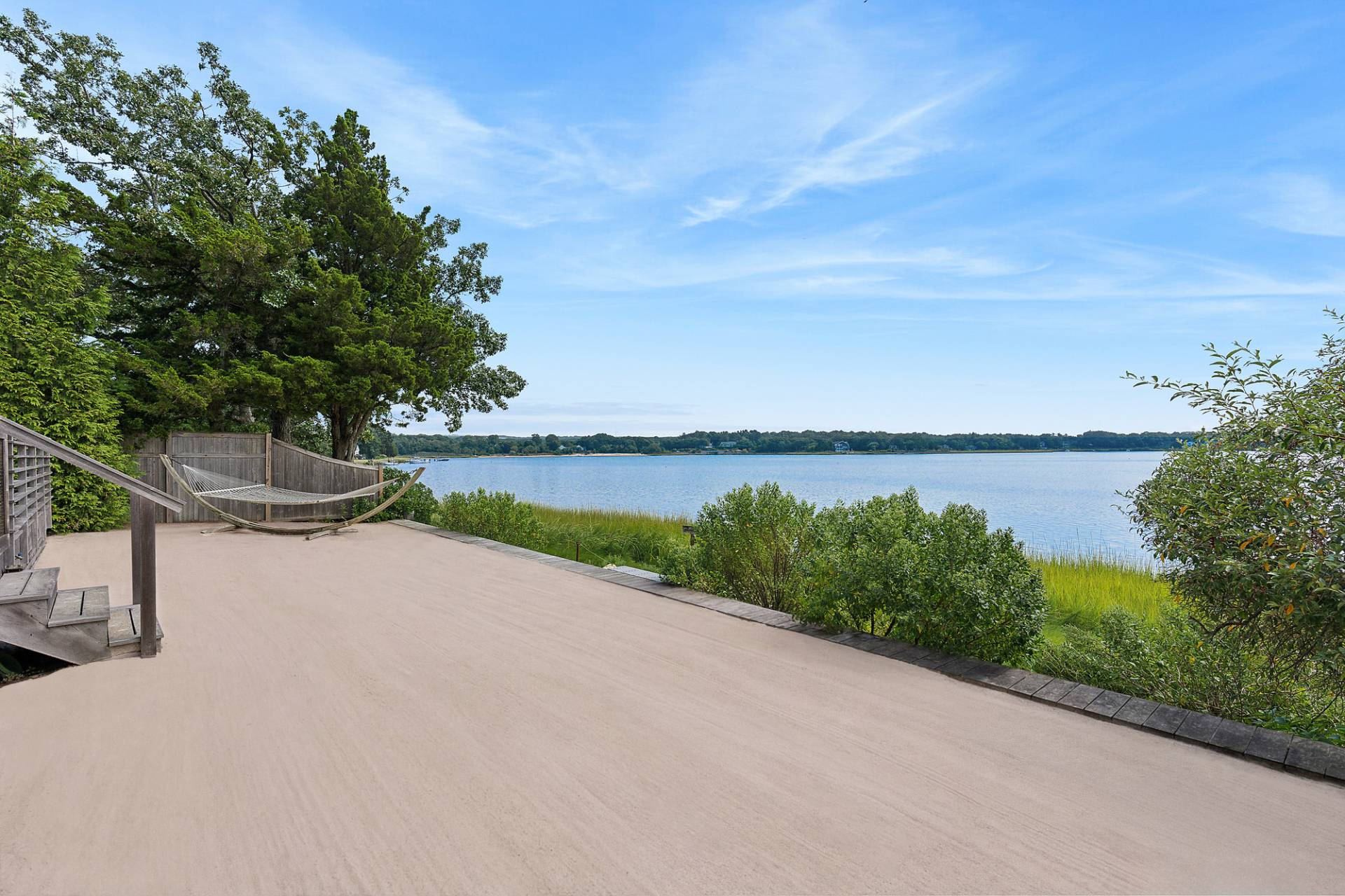 210 Towd Point Road Southampton, NY 11968 - Photo 16 of 21 a view of a lake with a city view