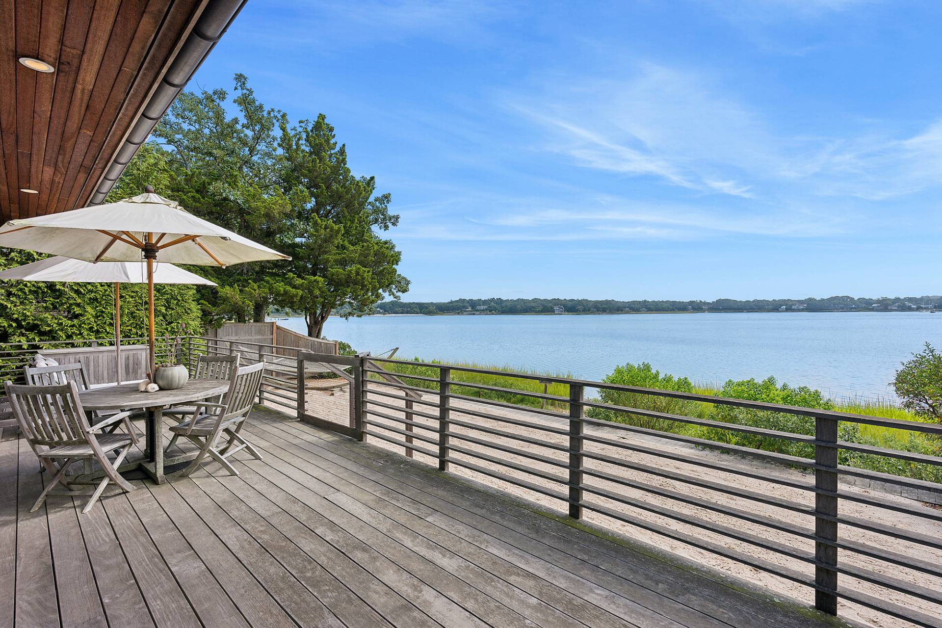210 Towd Point Road Southampton, NY 11968 - Photo 3 of 21 a view of a terrace with seating space
