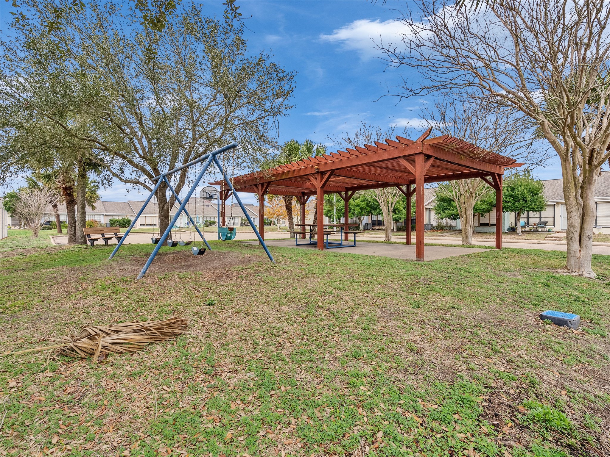 10109 Schaper Road Galveston, TX 77554 - Photo 24 of 33 a view of a yard with a slide