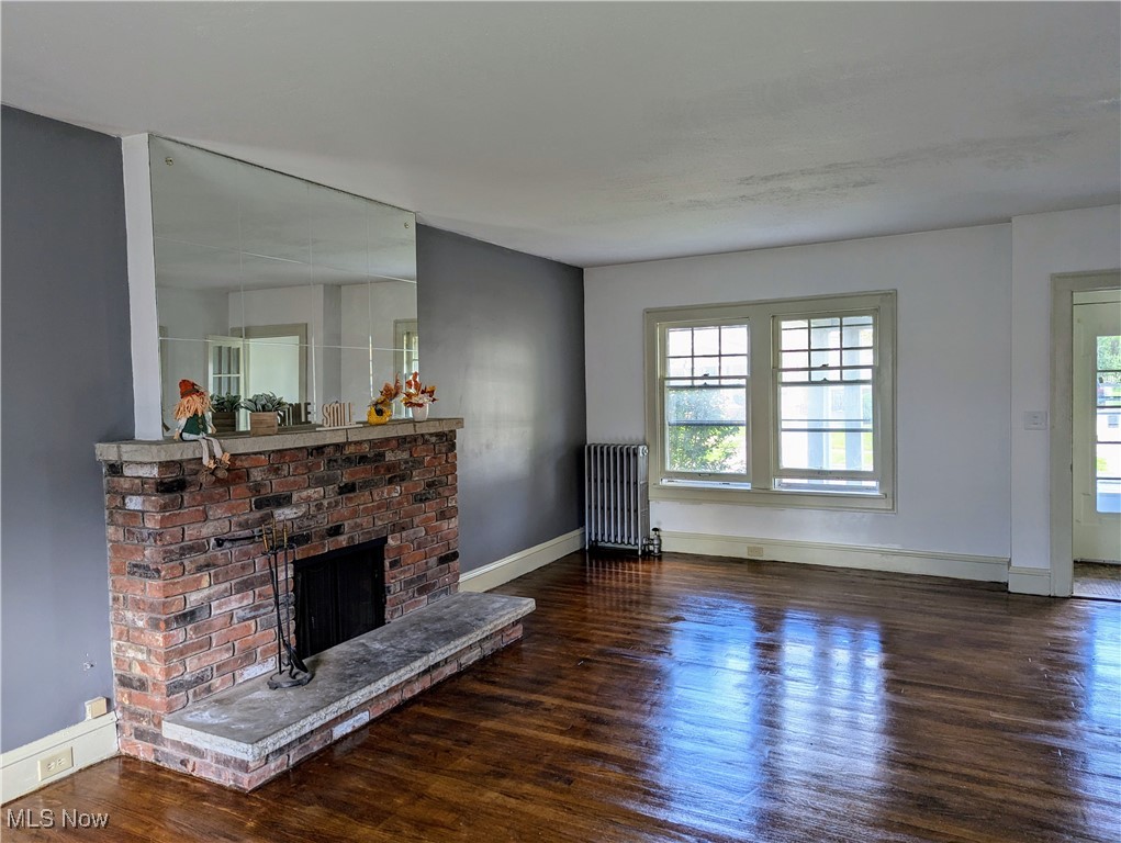 2104 Marlindale Road Cleveland Heights, OH 44118 - Photo 5 of 21 Living Room with Fire Place