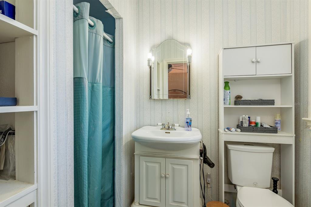 1111 West Line Street Leesburg, FL 34748 - Photo 34 of 77 a bathroom with a sink toilet and vanity