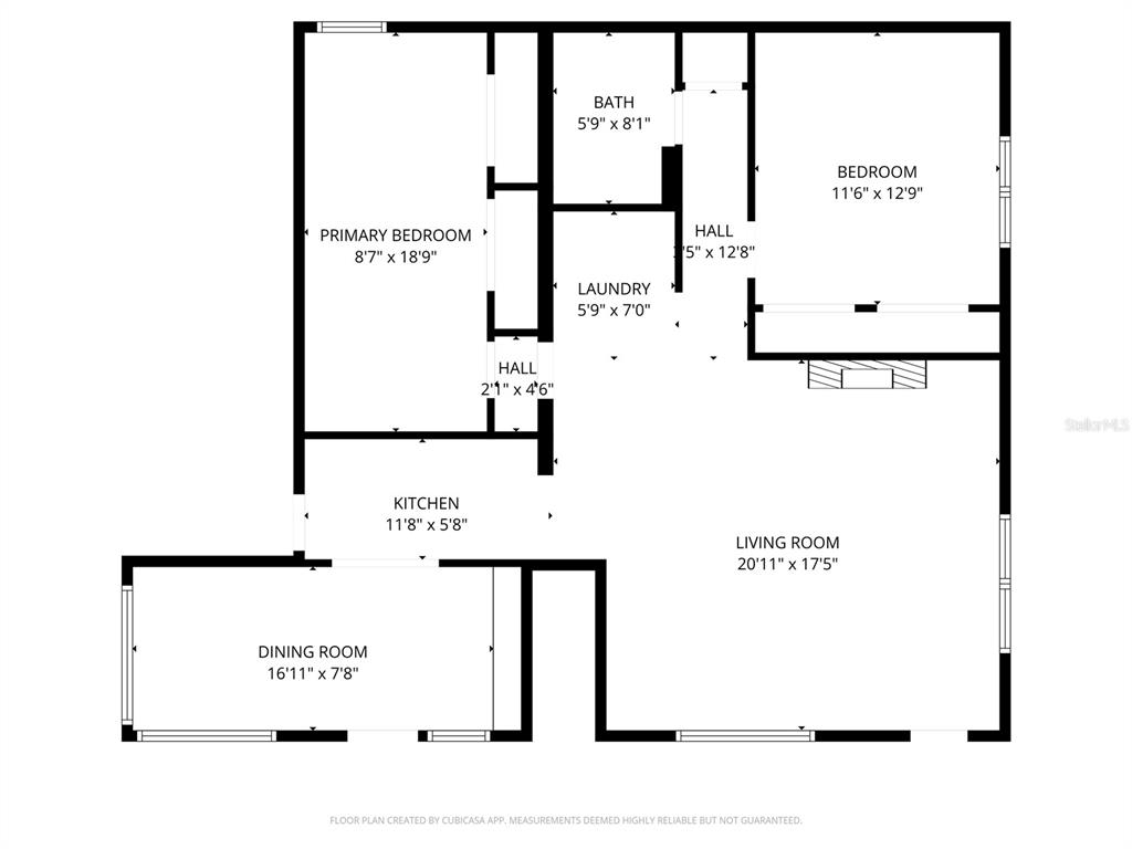 1111 West Line Street Leesburg, FL 34748 - Photo 77 of 77 a picture of a floor plan