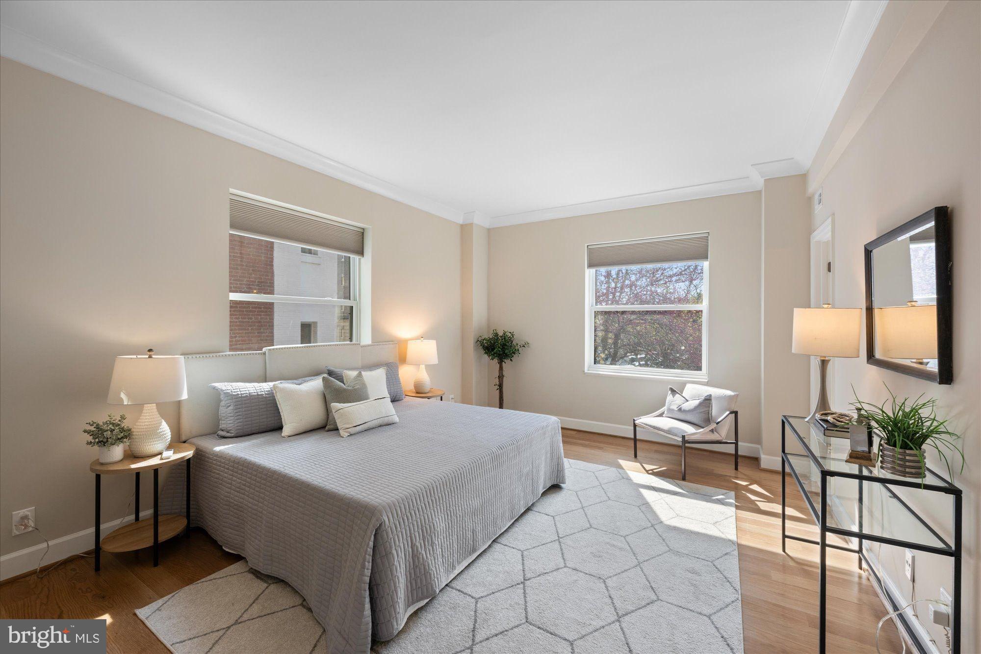 2127 California Street Northwest, Unit 204 Washington, DC 20008 - Photo 9 of 21 Primary Bedroom