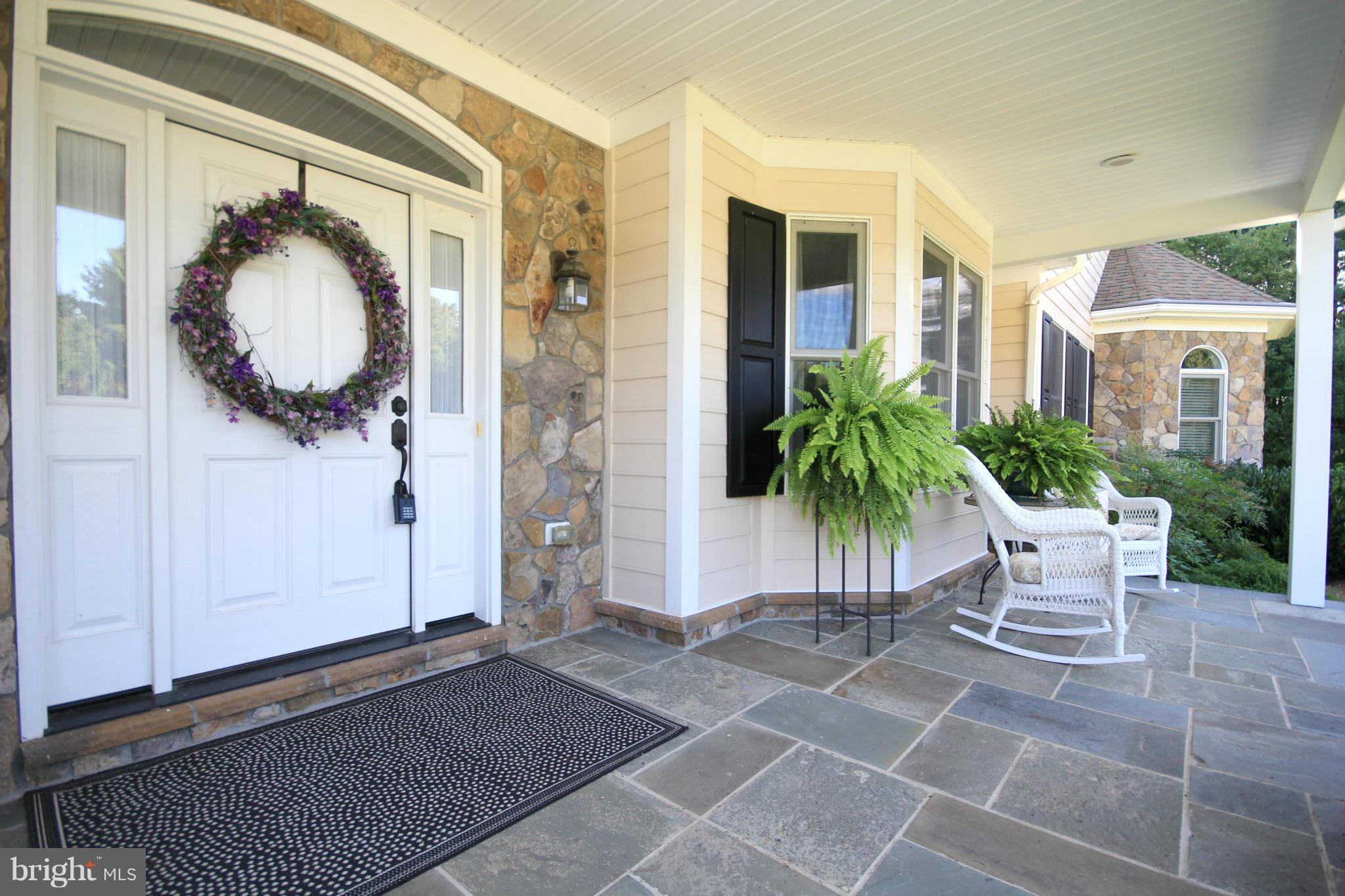 16333 Hamilton Station Road Waterford, VA 20197 - Photo 2 of 30 Covered Front Porch