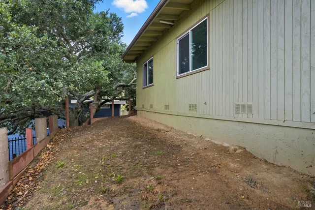 a view of outdoor space and yard