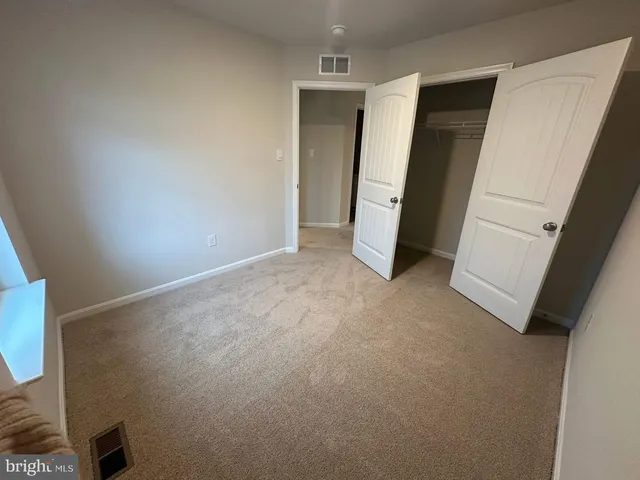 a view of room and closet