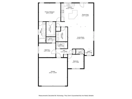 a picture of a floor plan