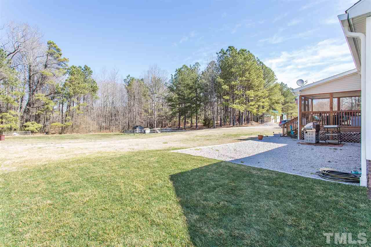 3374 Prophecy Road Middlesex, NC 27557 - Photo 4 of 21 Private backyard with natural views!