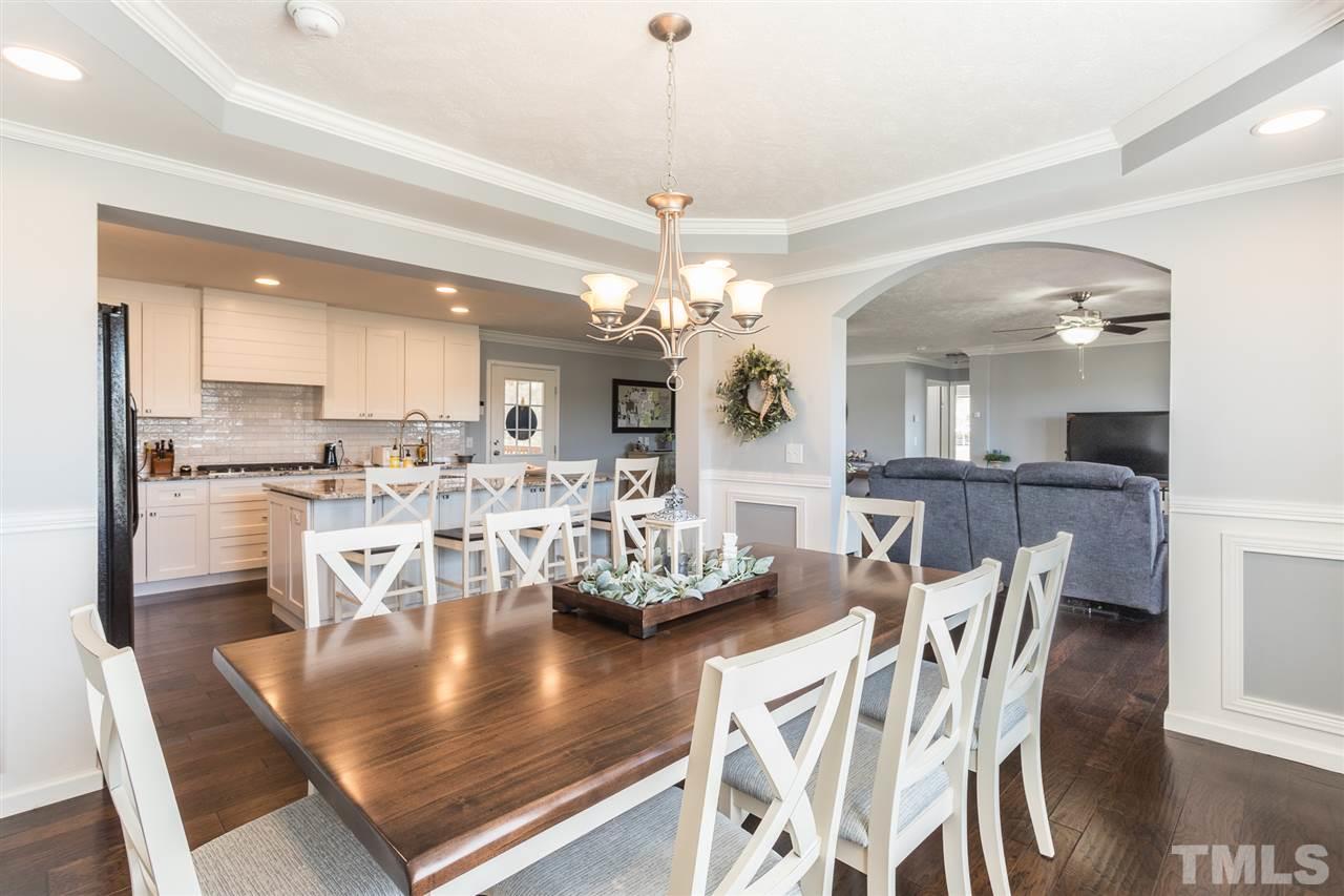 3374 Prophecy Road Middlesex, NC 27557 - Photo 9 of 21 Formal dining room area off the kitchen with tons of natural light!