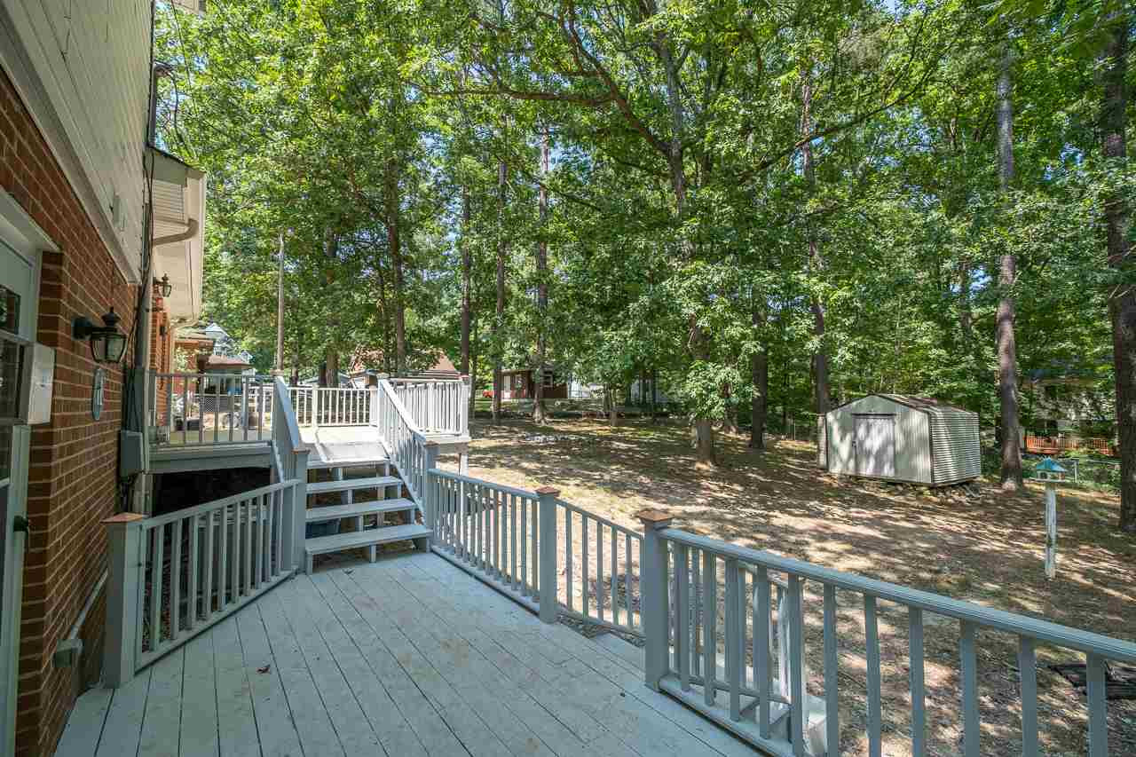 5030 Raintree Road Durham, NC 27712 - Photo 25 of 26 deck off the lower level