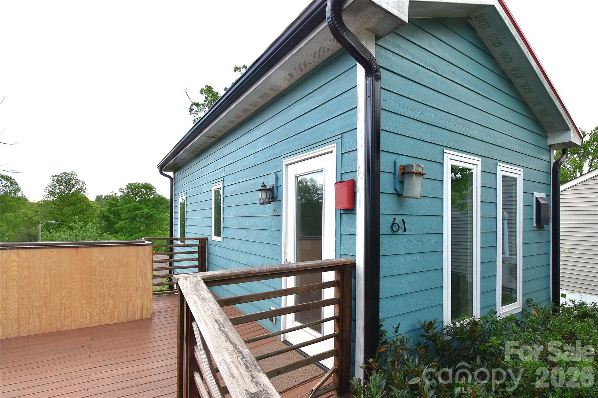 6 Belvedere Road Asheville, NC 28803 - Photo 27 of 33 a view of a house with a balcony
