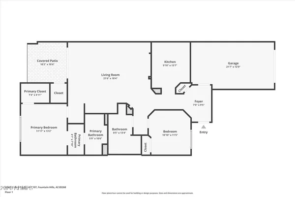 $380,000 | 16626 East Westby Drive, Unit 107, Fountain Hills, AZ 85268