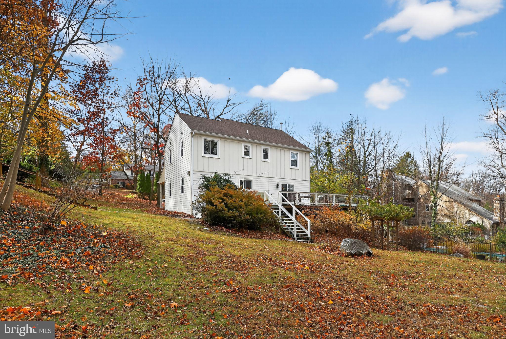 575 West Valley Road Wayne, PA 19087 - Photo 30 of 36 a view of a house with a patio