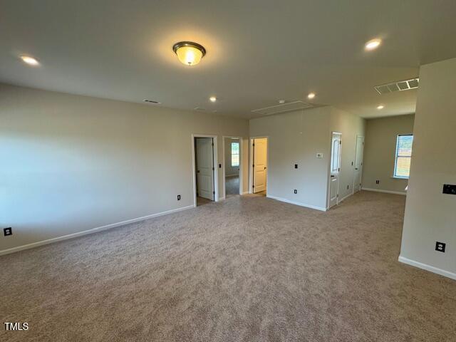 140 Continental Lane Smithfield, NC 27577 - Photo 13 of 28 an empty room with window and pillar in it