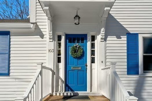 103 Oak Street Reading, MA 01867 - Photo 3 of 35 a view of a entryway front of house