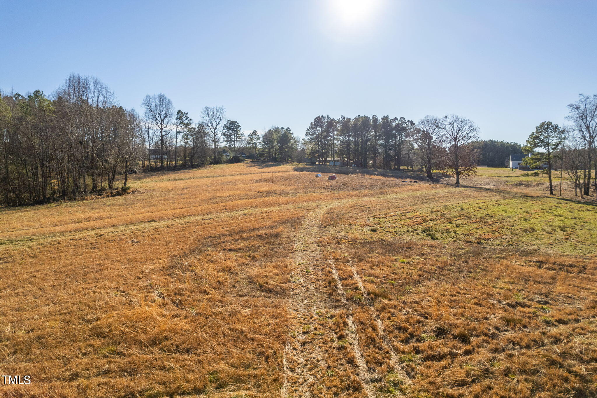 1428 Spring Valley Lake Road Henderson, NC 27537 - Photo 22 of 92 Aerial view of pasture