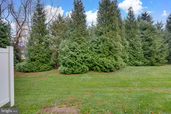 a view of yard with green space