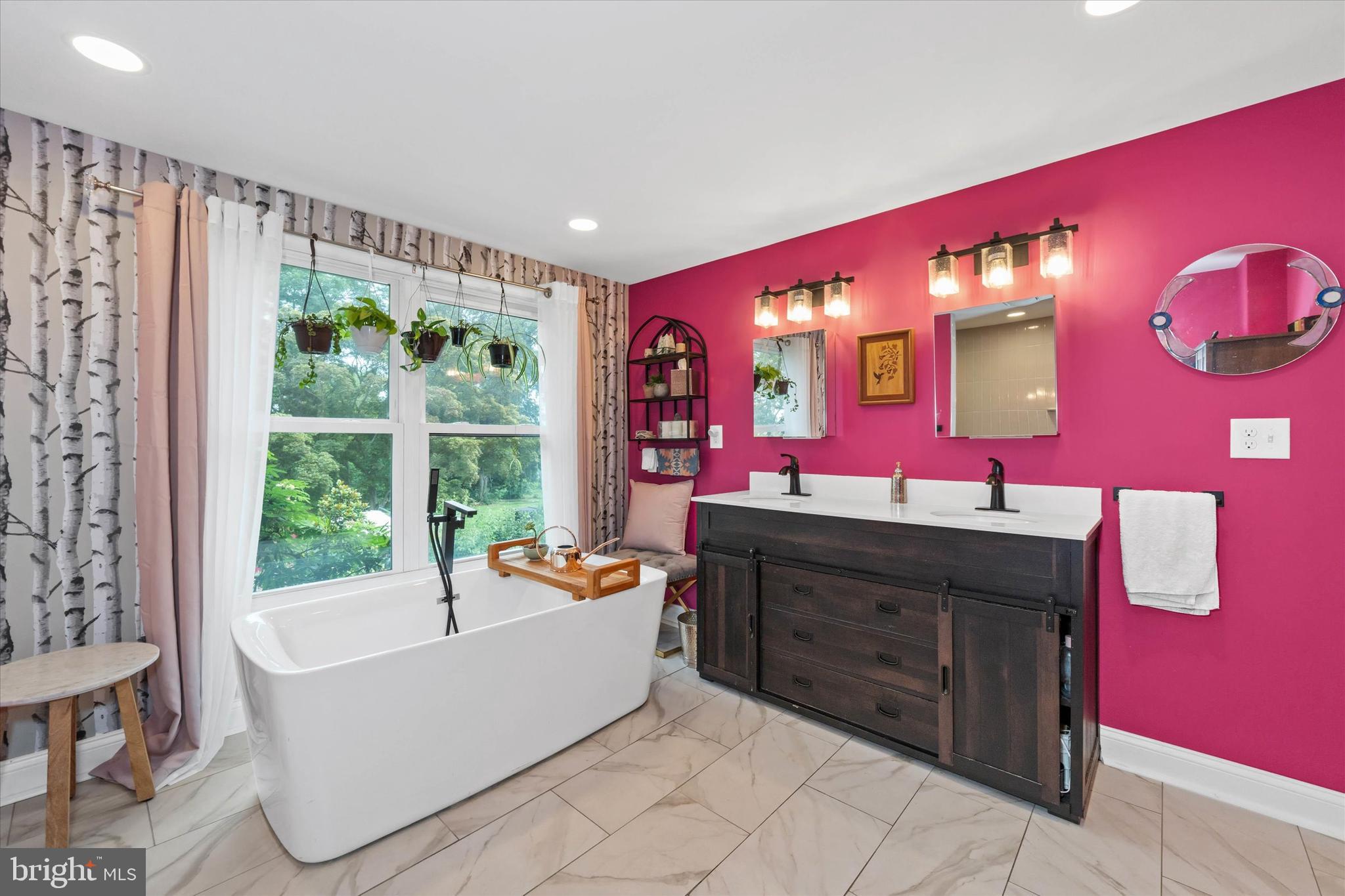 3024 Foulk Road Garnet Valley, PA 19060 - Photo 23 of 43 a living room with furniture large window and sink