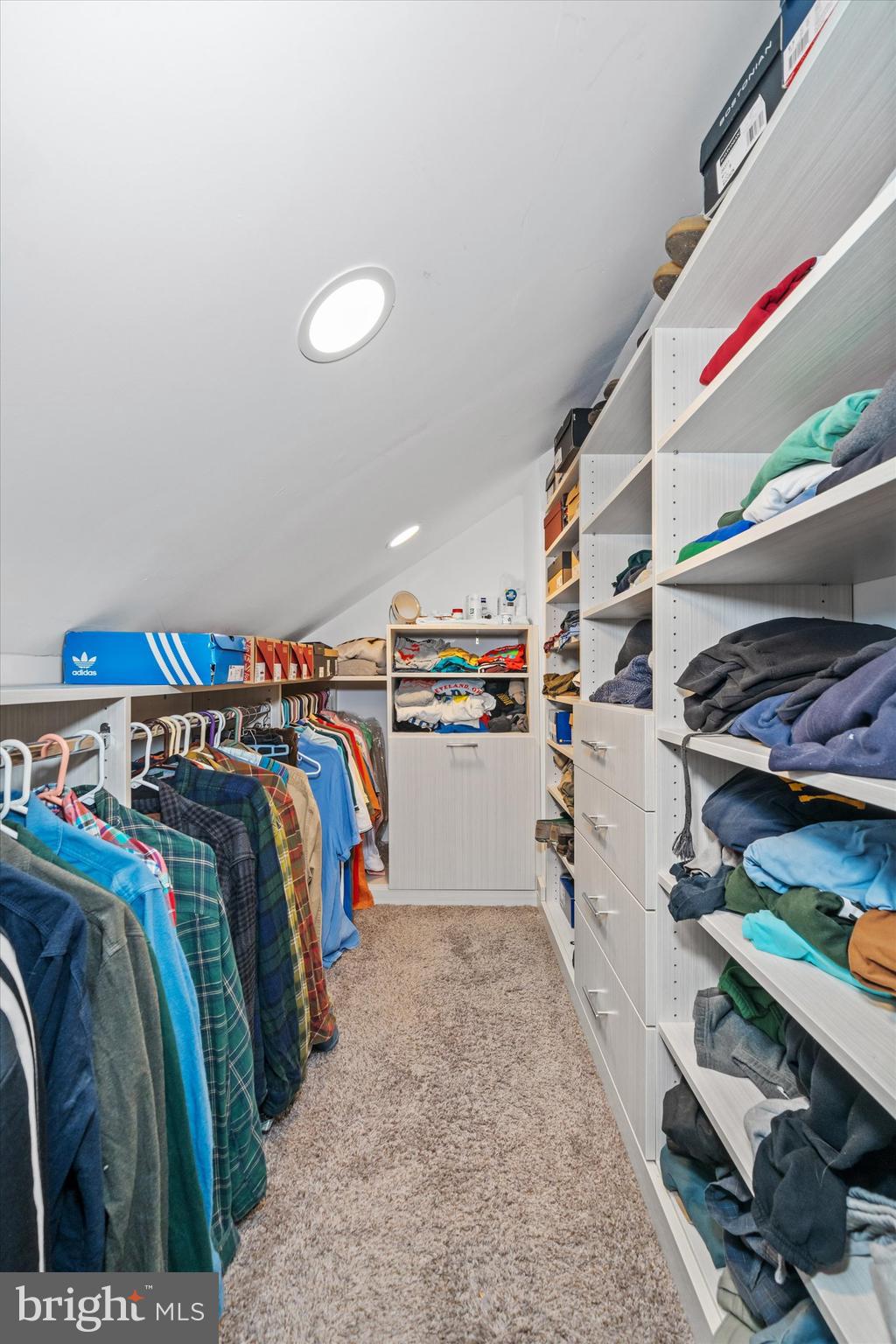 3024 Foulk Road Garnet Valley, PA 19060 - Photo 24 of 43 a view of walk in closet with clothes and shoes