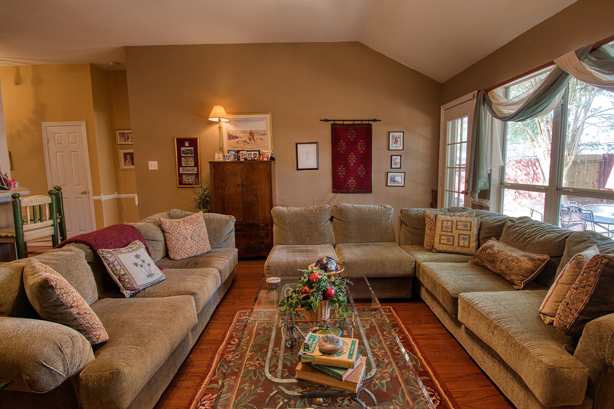 225 Mesa View Montgomery, TX 77316 - Photo 16 of 37 a living room with furniture and a large window