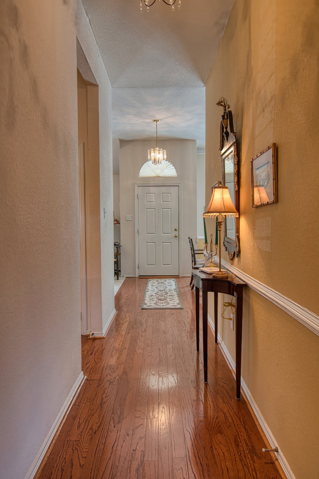 225 Mesa View Montgomery, TX 77316 - Photo 9 of 37 a view of entryway with wooden floor